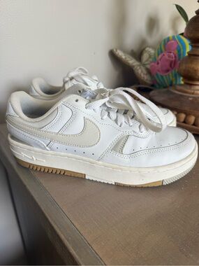 Nike White Low-Top Sneakers